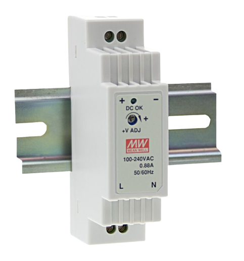 DR-15-24 Power Supply with Universal Input - 24V / 0.63A Output