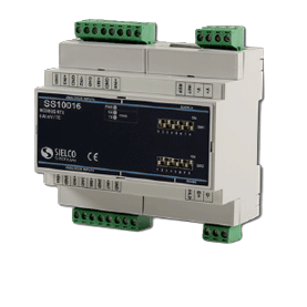 SS 10016 Distributed I/O Device in a 6 DIN Box, 4 Inputs for mV and Thermocouples via RS-485