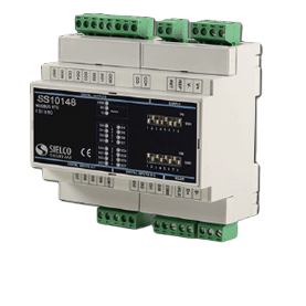SS 10148 Distributed I/O Device in a 6 DIN Module Enclosure, 16 Digital Inputs via RS-485