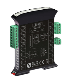 SS 3015-I Remote I/O module 4 channel +/-10mA input on RS-485 network